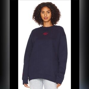 The Mayfair Group DON'T WAIT TO CELEBRATE I Got Dressed Today Crewneck Navy XS